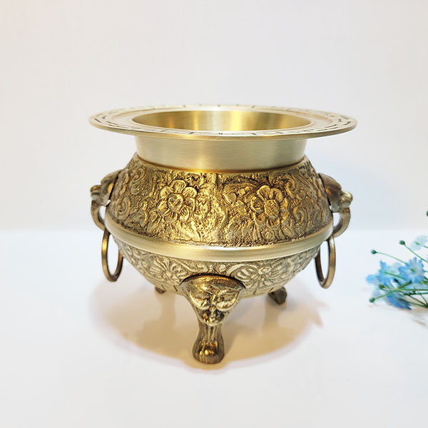 향로 제사 제기용품 대 향꽂이 설 명절 제사상 불교용품 황동 주물 신주 공예품