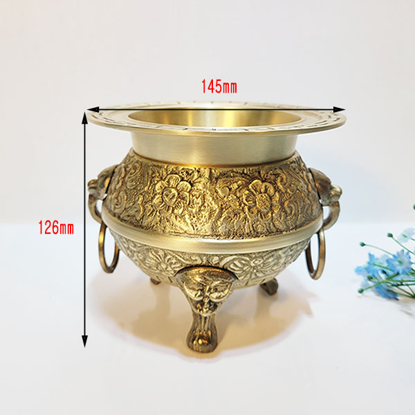 향로 제사 제기용품 대 향꽂이 설 명절 제사상 불교용품 황동 주물 신주 공예품