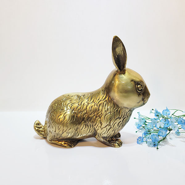 토끼 중 조각품 조각상 동 브론즈 인형 정원 야외 마당 카페 상점 정원꾸미기 래빗 장식품 인테리어소품