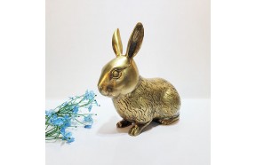 토끼 중 조각품 조각상 동 브론즈 인형 정원 야외 마당 카페 상점 정원꾸미기 래빗 장식품 인테리어소품