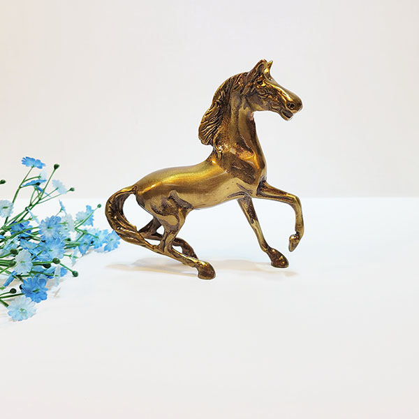 말 미니 청동 장식품 조각품 조각상 카페 상점 거실 인테리어소품