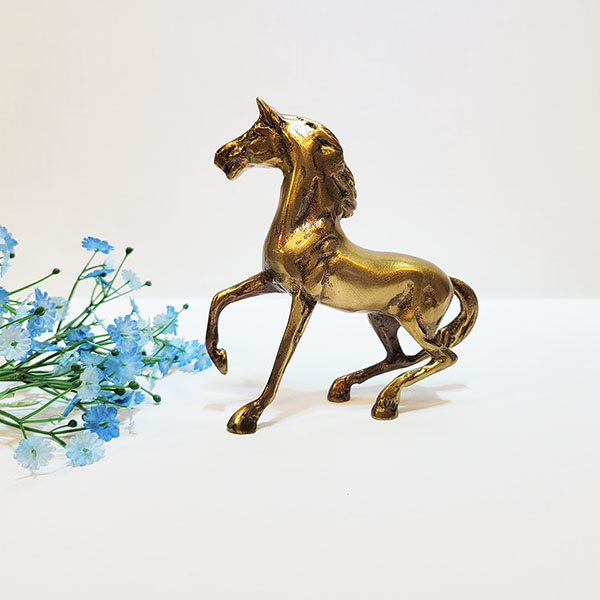 말 미니 청동 장식품 조각품 조각상 카페 상점 거실 인테리어소품
