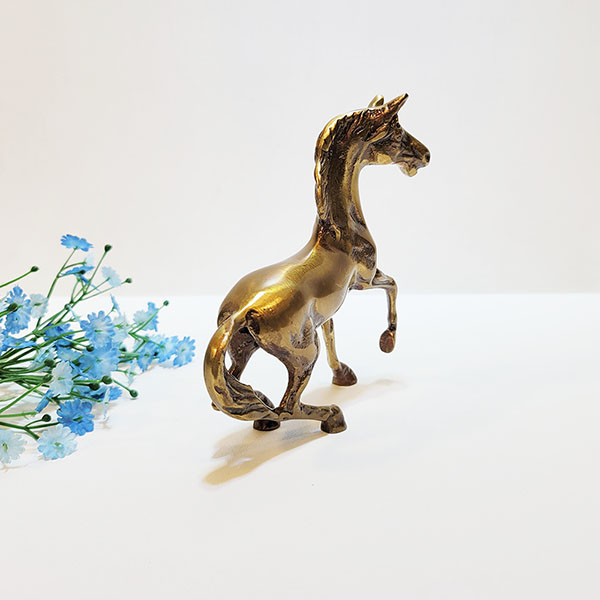 말 미니 청동 장식품 조각품 조각상 카페 상점 거실 인테리어소품