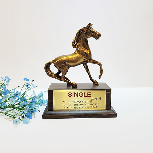 말 미니 동 상패 기념패 감사패 공로패 골프 트로피 군인상패 주문제작