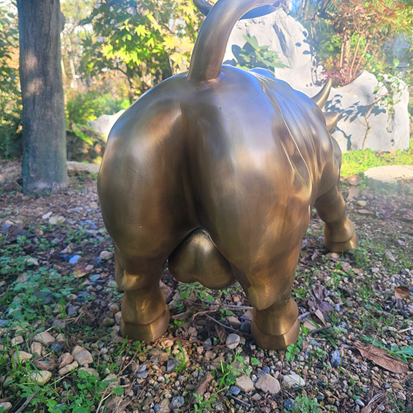 월가소 뉴욕 황소 특대 청동 황동 공예품 월스트리트 행운 복 개업선물 조각품 조각상 조형물 풍수 인테리어