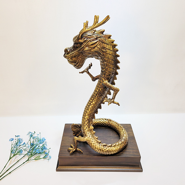 용 장식품 조각품 조각상 용띠 청용 용의해 갑진년 개업 선물 인테리어 소품