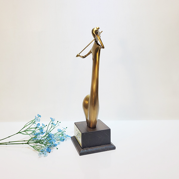 상패 바이올린 음악 악기 트로피 경영대회 학원 감사패 기념패 대회 시상식 장식품 선물