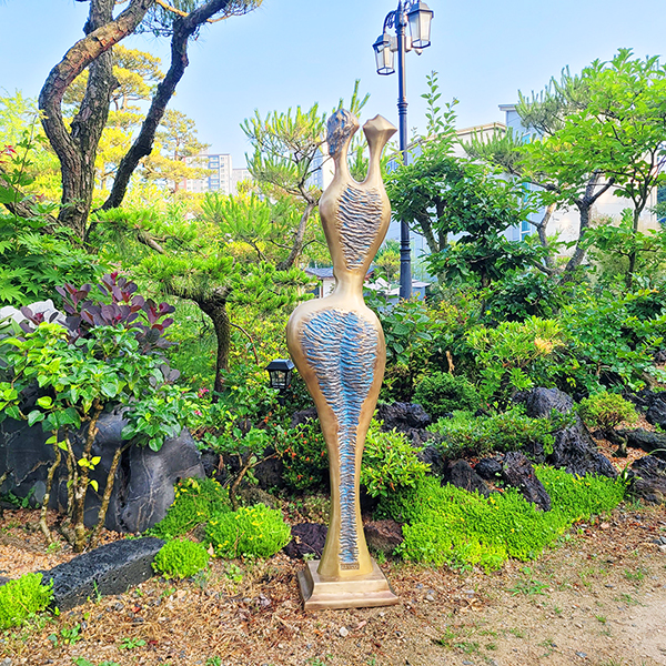 부부사랑 조각품 조형물 사람 전원주택 정원 마당 동산 조경 카페 상점 장식 청동 황동 공예품 인테리어