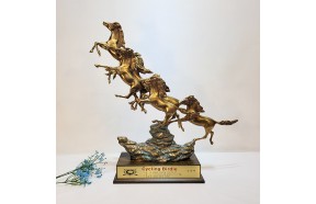 말상패 감사패 공로패 기념패 부모님상패 골프상패 트로피 6마도 말 조각상 조각품 장식품 조형물