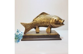 물고기 장식품 잉어 조각품 조각상 개업 신혼 부모님 재물 행운 수험생 선물 풍수 인테리어소품