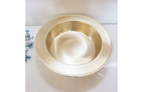 세수대야 (대) 놋대야 청동 황동 주물 혼수용품 선물 풍수 인테리어 소품