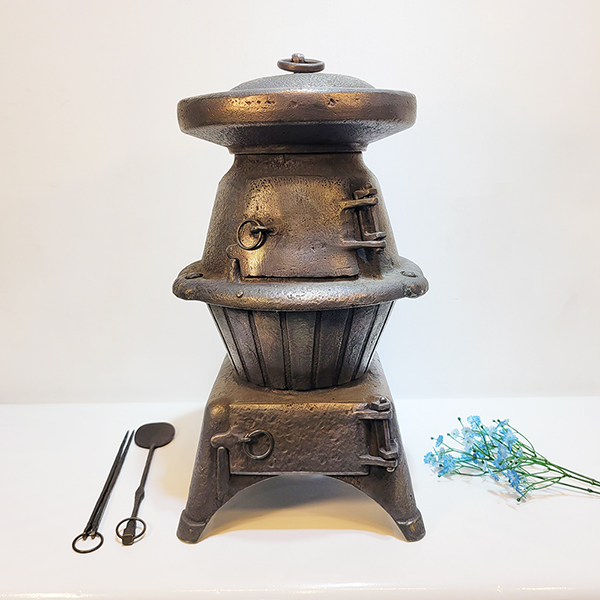화목난로 황동 고급 가정용 주물 난로 캠핑난로 장작 난방 전원주택