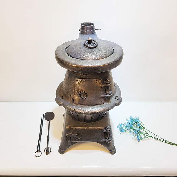 화목난로 황동 고급 가정용 주물 난로 캠핑난로 장작 난방 전원주택