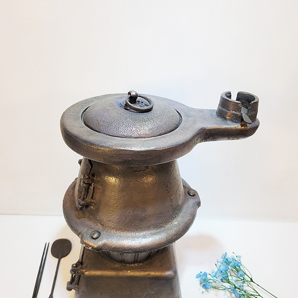 화목난로 황동 고급 가정용 주물 난로 캠핑난로 장작 난방 전원주택