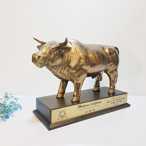 황소 대 상패 장식품 감사패 기념패 공로패 사은패 트로피 추대패 골프 상패 스포츠 우승패 주문제작