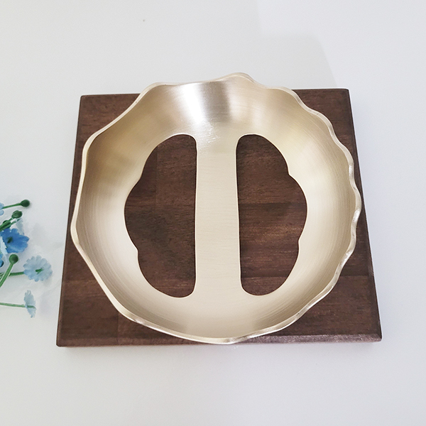 방짜유기 양손괄사 마사지기 원형 림프 전신 사우나 한손 바디괄사