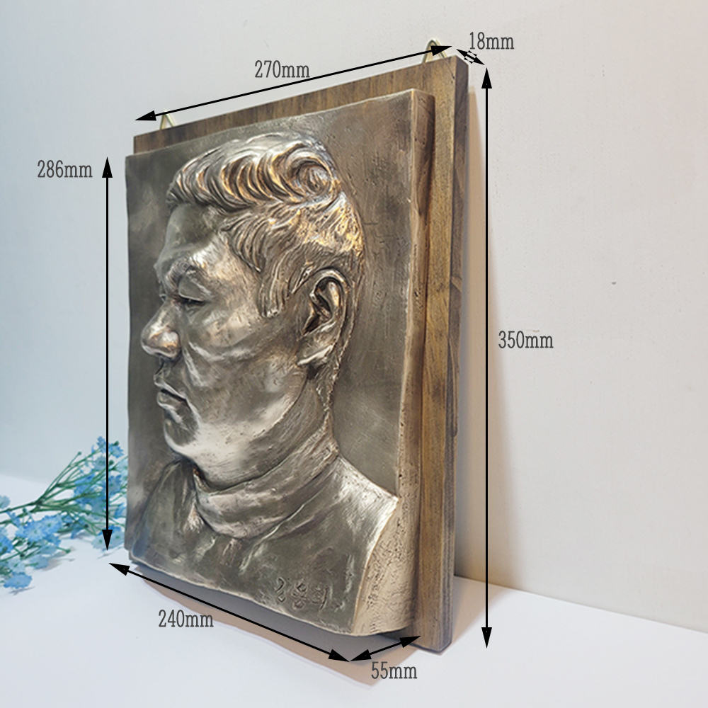 흉상 부조 액자 청동 상징 흉상제작업체 핸드프린팅 인물 미술장식품 조각상 조각품