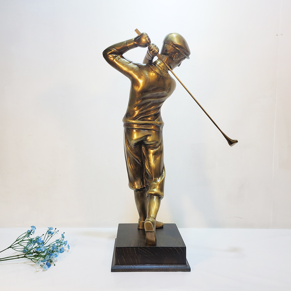 골프 상패 트로피 싱글패 이글패 홀인원 우승패 골프 장식 조각품 디자인 청동 황동 주문 제작