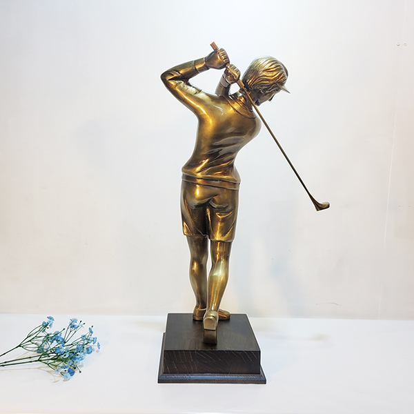 골프 상패 트로피 싱글패 이글패 홀인원 우승패 골프 장식 조각품 디자인 청동 황동 주문 제작