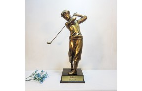 골프 상패 트로피 싱글패 이글패 홀인원 우승패 골프 장식 조각품 디자인 청동 황동 주문 제작