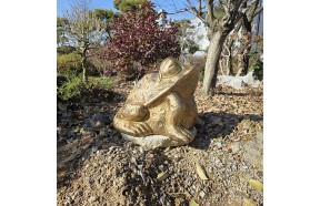 두꺼비조형물 조각상 조각품 황동 정원 현관 복과 행운 풍수 인테리어 장식품