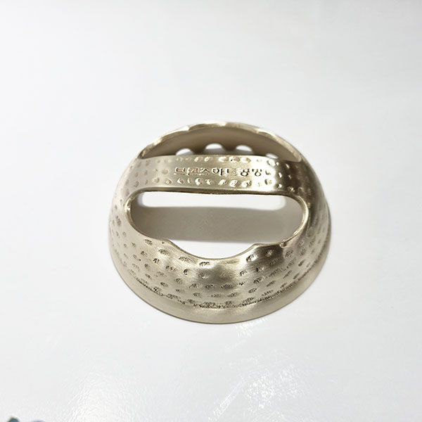 방짜 유기 양손 한손 괄사 엠보 마사지기 엠보 한손형 두피 바디 사우나 용품