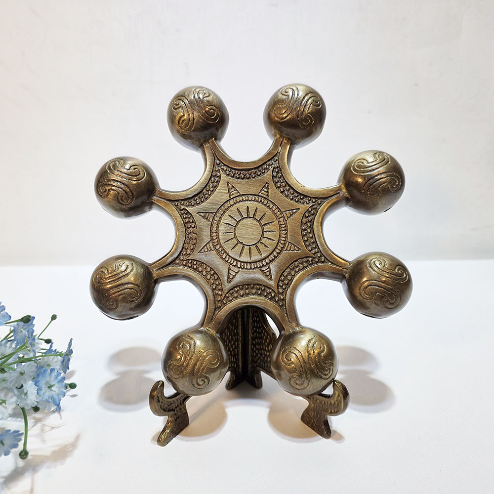 팔주령 가지방울 태초의방울 팔두령 팔령구 청동 황동 불교용품 풍수 장식품