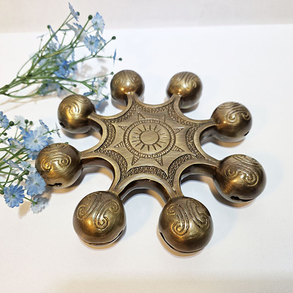 팔주령 가지방울 태초의방울 팔두령 팔령구 청동 황동 불교용품 풍수 장식품